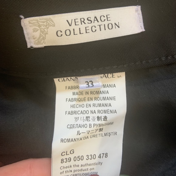 Versace collection black pants ❤️ - Picture 2 of 4